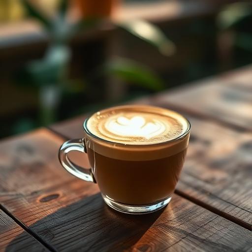 Morning latte
